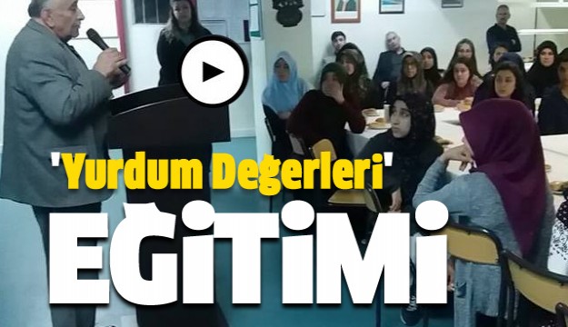 Isparta Senirkent'te değerler eğitimi