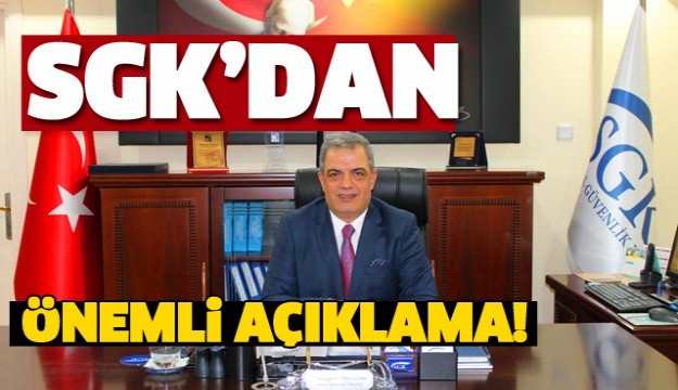 ISPARTA SGK'DAN YAPILANDIRMA AÇIKLAMASI