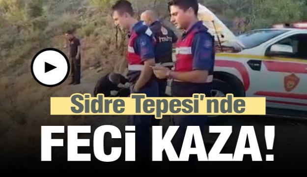 Isparta Sidre Tepesi’nde feci kaza!