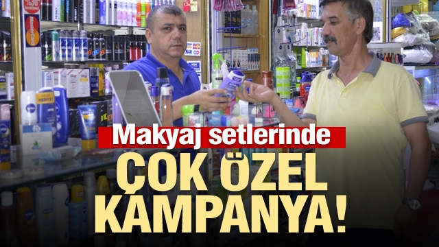 Isparta Site Parfümeri'den çok özel makyaj seti kampanyası