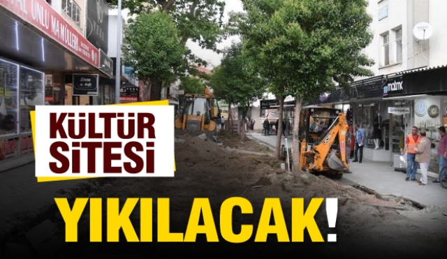 Isparta son dakika haber: Kültür sitesi yıkılacak!