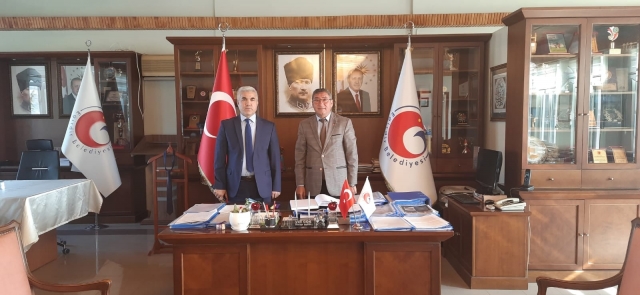 Isparta Sosyal Güvenlik İl Müdürü Karagöz'den Başkan Gök'e Ziyaret