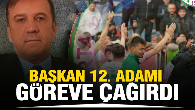 ISPARTA SPOR HABER: BAŞKAN 12. ADAMI GÖREVE ÇAĞIRDI