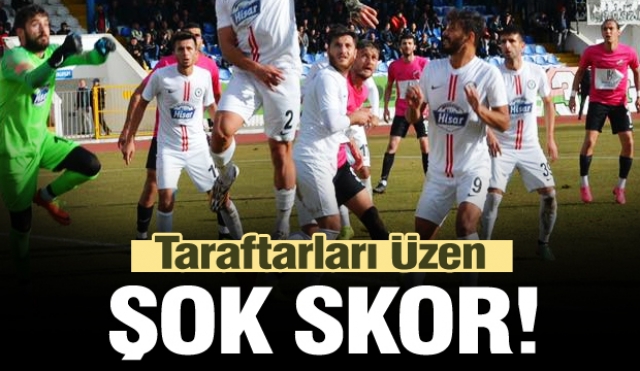 Isparta Spor'da şok! Bu skor taraftarı üzdü!