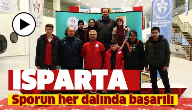 ISPARTA SPORUN HER DALINDA BAŞARILI