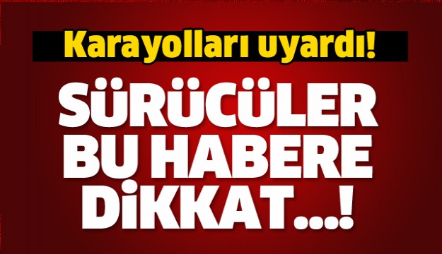 ISPARTA SÜRÜCÜLER BU HABERE DİKKAT!