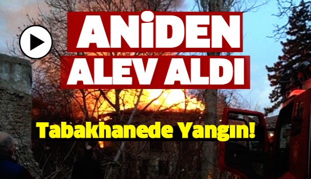 ISPARTA TABAKHANE’DE YANGIN!