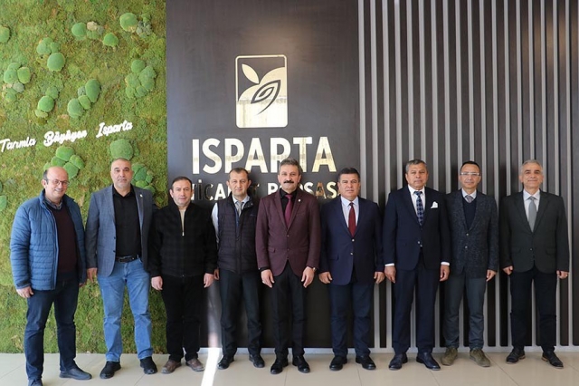 Isparta Ticaret Borsası tarafından organize edilen kurumlar arası istişare toplantısı 