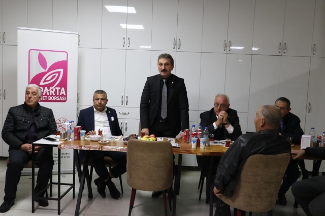 Isparta Ticaret Borsası Üyelerle İstişare Toplantılarının Beşinci Durağı; Senirkent