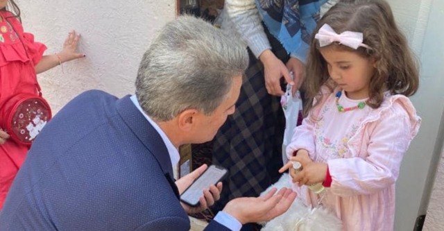 Isparta Valisi Aydın Baruş, Afşin ilçesinde bayramlaştı