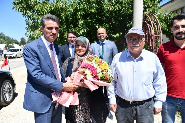 ISPARTA VALİSİ AYDIN BARUŞ ŞARKİKARAAĞAÇ İLÇESİNİ ZİYARET ETTİ