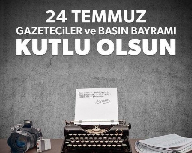 ISPARTA VALİSİ BARUŞ'UN "24 TEMMUZ BASIN VE GAZETECİLER BAYRAMI" MESAJI
