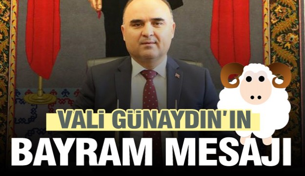 ​ISPARTA VALİSİ ŞEHMUS GÜNAYDIN’IN 
KURBAN BAYRAMI MESAJI
 