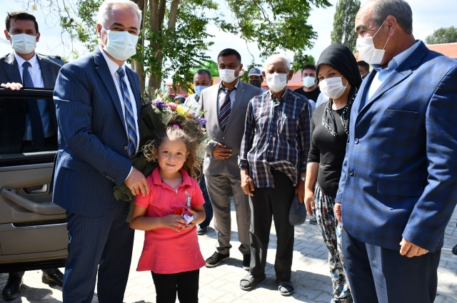 Isparta Valisi Seymenoğlu Gönen'de...