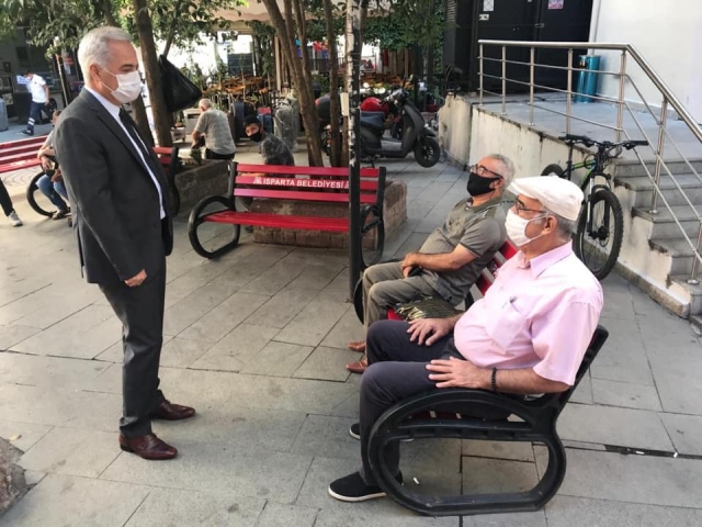 Isparta Valisi Seymenoğlu mesaisine denetim yaparak başladı