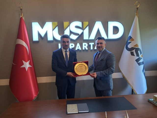 Isparta Valisi ​Vali Aydın Baruş'tan iade-i ziyaret