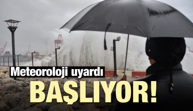 Isparta ve Burdur için meteorolojik uyarı