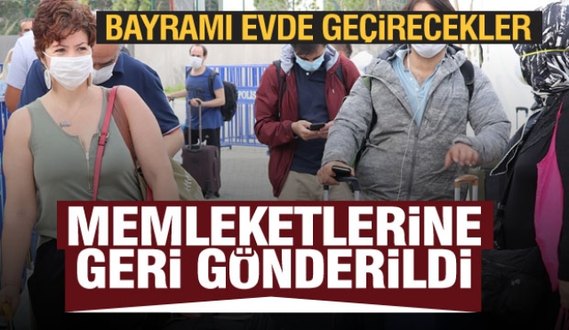 Isparta ve Burdur'da karantinada kalıyorlardı! memleketlerine gönderildi