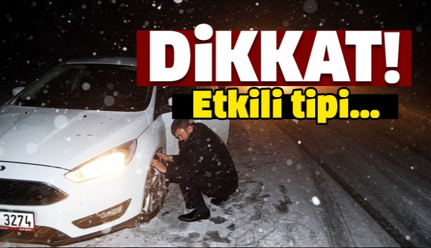 Isparta ve ilçelerinde tipi etkili oldu  