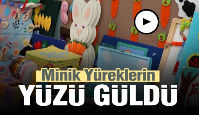Isparta ve Köylerindeki Anaokulu Öğrencilerinin Yüzü Gülüyor