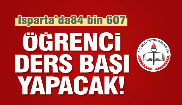 Isparta’ya yeni eğitim öğretim yılı için 188 yeni derslik ve 1 anaokulu daha kazandırıldı 