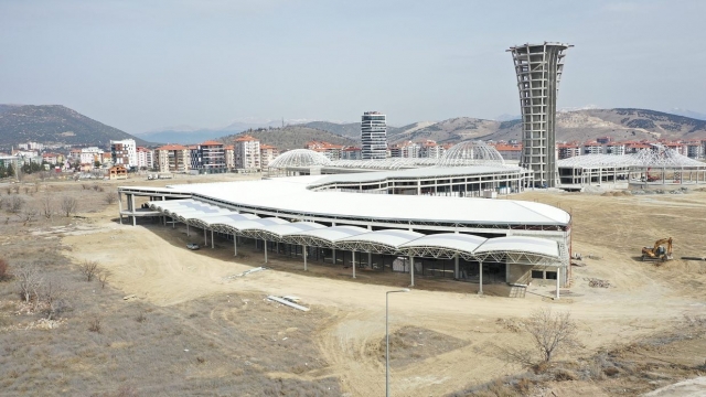 Isparta Yeni otogar inşaatında son durum!