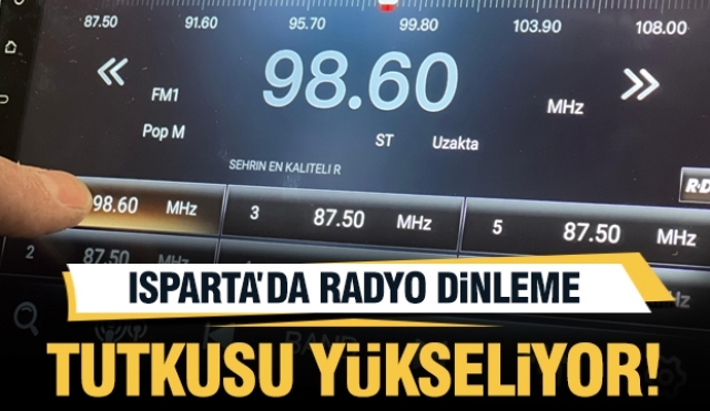 Isparta Yerel Radyoların Frekansları ve Telefonları