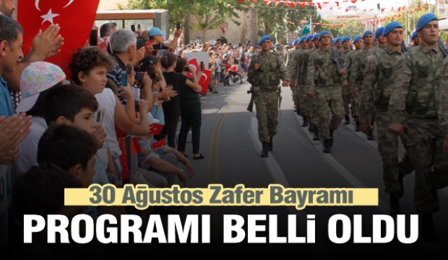 ISPARTA ZAFER BAYRAMI’NIN 97.YILDÖNÜMÜ KUTLAMA PROGRAMI