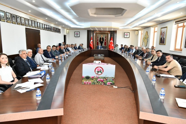 Isparta'da 15 Temmuz Demokrasi ve Milli Birlik Günü Hazırlık Toplantısı