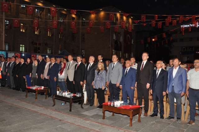 Isparta'da 15 Temmuz Kahramanları Anıldı