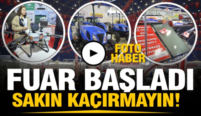 Isparta'da 17. Göller Bölgesi Yayla Şartlarında Tarım ve Hayvancılık Fuarı Açıldı