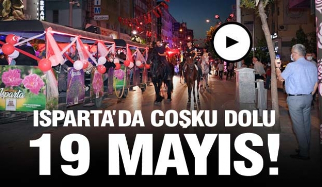 Isparta'da 19 Mayıs etkinlikleri düzenlendi 2021