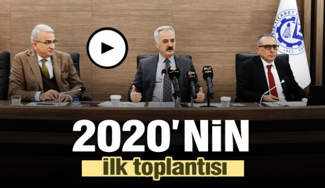 Isparta'da 2020 Yılının İlk Koordinasyon Kurulu Toplantısı 