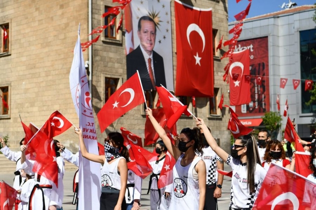 Isparta'da 2021 yılında 19 Mayıs Coşkuyla Kutlandı