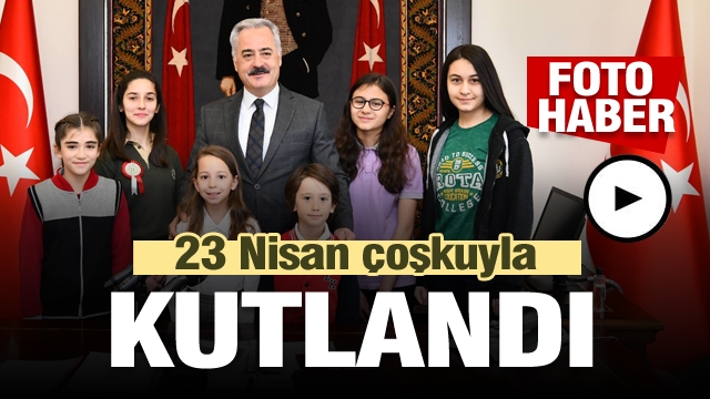 Isparta'da 23 Nisan Coşkuyla Kutlandı 2019