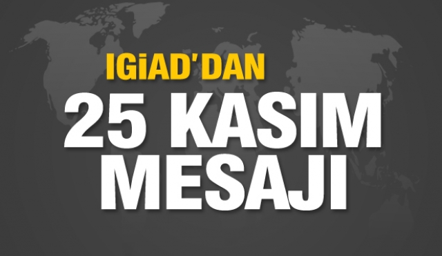 Isparta'da 25 Kasım Mesajları... Şiddete Dur De!