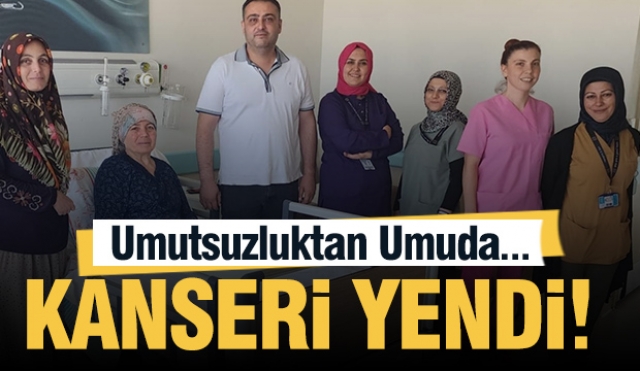 Isparta'da 65 Yaşındaki Kanser Hastası İyileşti