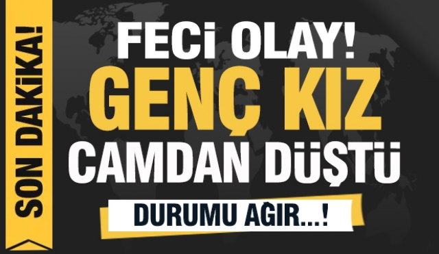 Isparta'da 6. Kattan Düşen Genç Kızın Durumu Ağır!