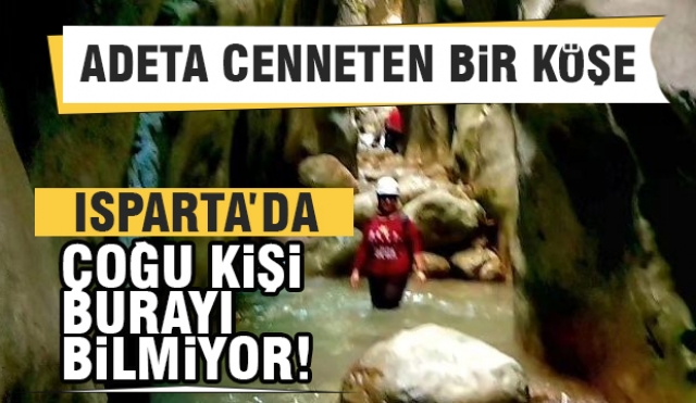 Isparta'da Adeta Cenneten Bir Köşe!