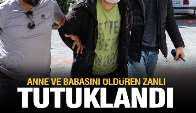 Isparta'da anne ve babasını bıçaklayarak öldüren zanlı tutuklandı