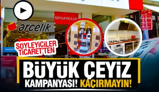 Isparta'da Arçelik Yetkili Bayisi Söyleyiciler Ticaret'te Büyük Çeyiz Kampanyası