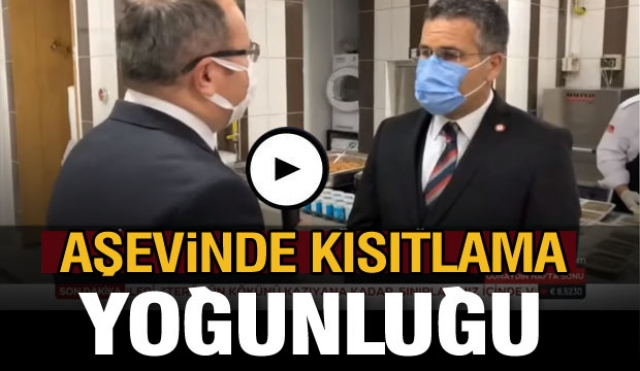 ISPARTA'DA AŞEVİNDE KISITLAMA MESAİSİ