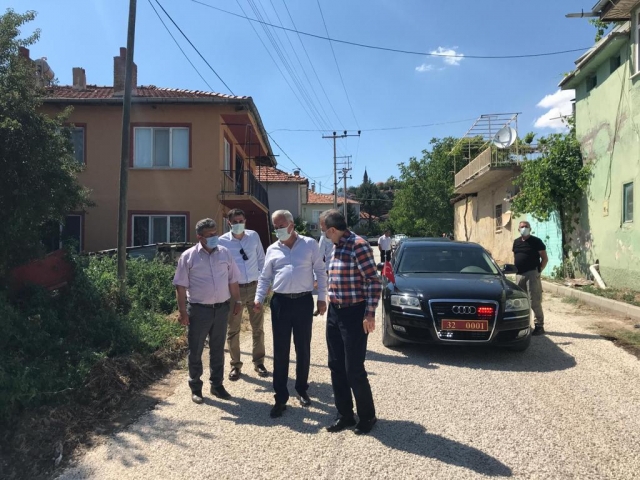 ISPARTA'DA ASFALTLAMA ÇALIŞMALARI DEVAM EDİYOR