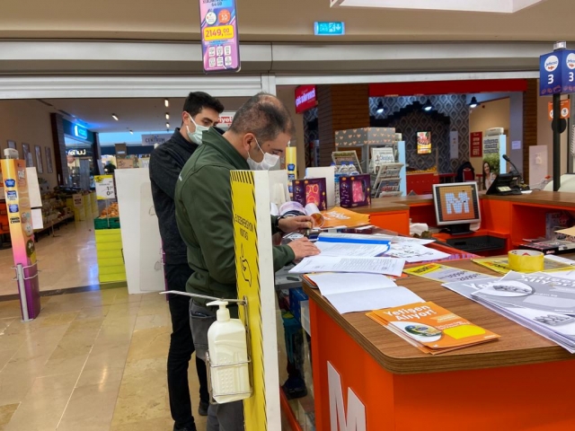 Isparta'da AVM’ler, marketler, bakkallar, manavlar, kasaplar, kuruyemişçilerde denetim yapıldı