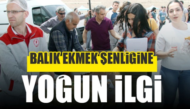 ISPARTA'DA BALIK EKMEK ŞENLİĞİNE YOĞUN İLGİ