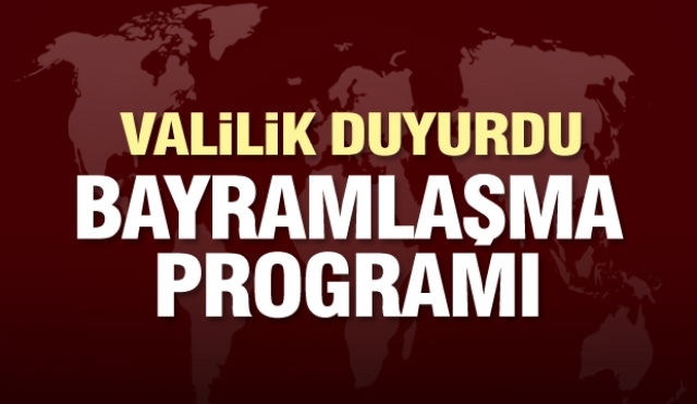 ISPARTA'DA BAYRAMLAŞMA PROGRAMI 2023