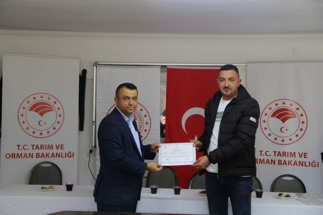Isparta'da Besi Sığırcılığı Kursu Başarıyla Tamamlandı