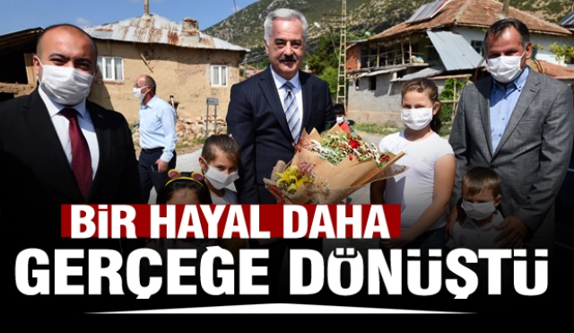 ISPARTA'DA BİR HAYAL DAHA GERÇEĞE DÖNÜŞTÜ