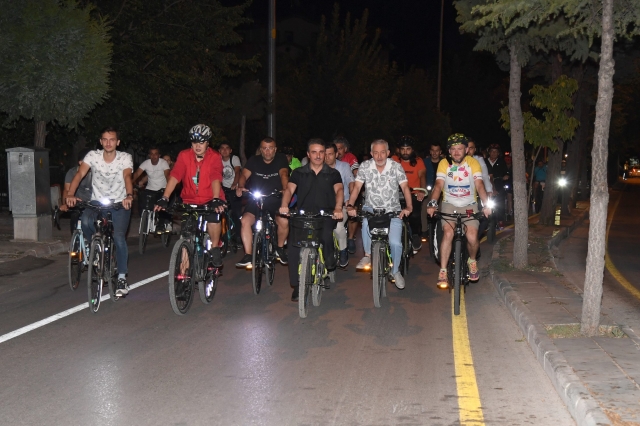 Isparta'da ​Bisiklet Festivali renkli görüntülere sahne oldu