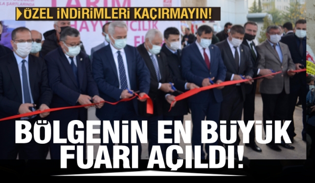 ISPARTA'DA BÖLGENİN EN BÜYÜK TARIM VE HAYVANCILIK FUARI BAŞLADI 2021